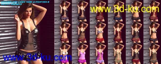 3D打印模型dForce Car Girl Outfits Textures的图片