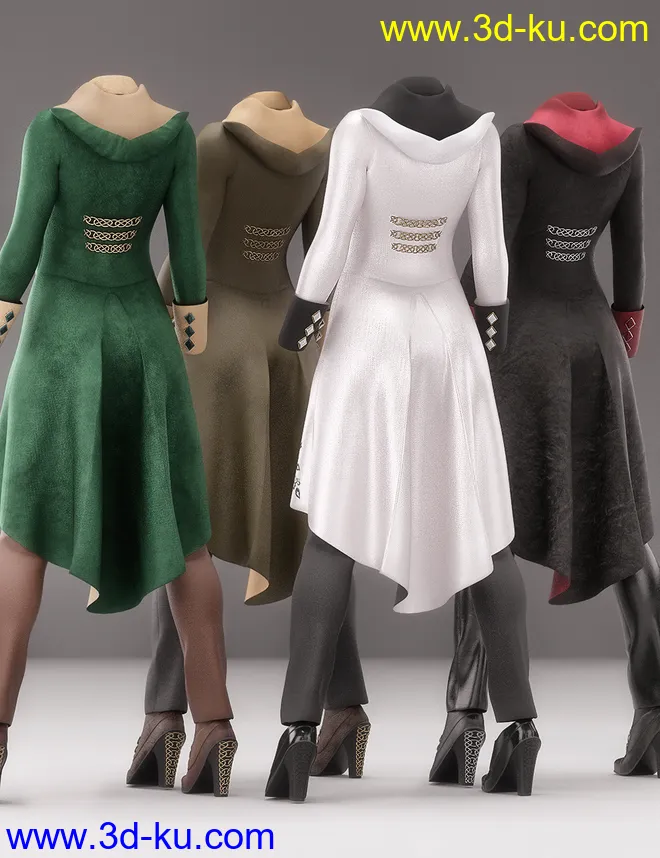 dForce Cerian Nobility Textures模型的图片7