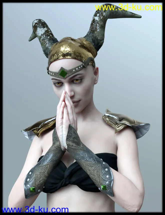 dForce Cirth Outfit Add-on模型的图片5