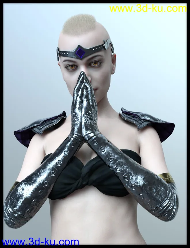 dForce Cirth Outfit Add-on模型的图片8
