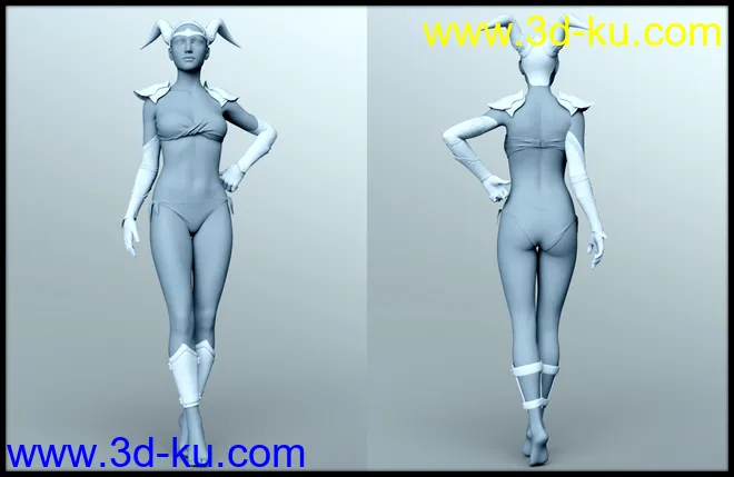 dForce Cirth Outfit Add-on模型的图片13