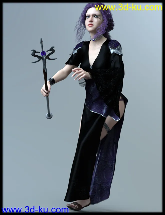 dForce Cirth Outfit for Genesis 8 Female(s)模型的图片8