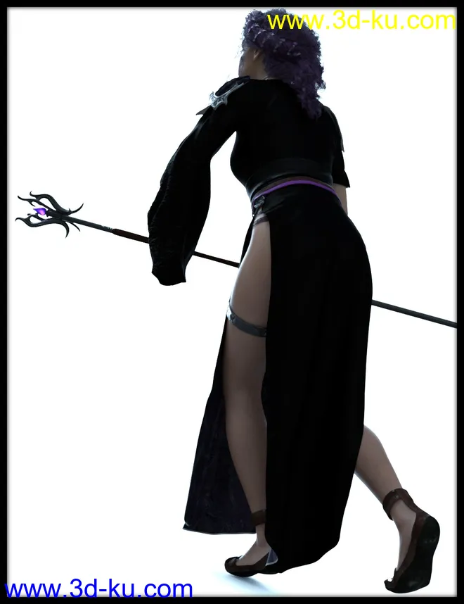 dForce Cirth Outfit for Genesis 8 Female(s)模型的图片9