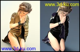 3D打印模型dForce Cirth Outfit for Genesis 8 Female(s)的图片