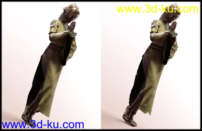 dForce Cirth Outfit for Genesis 8 Female(s)模型的图片11