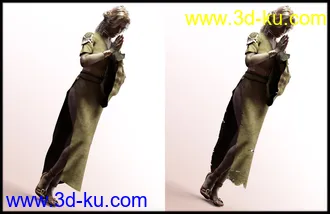 3D打印模型dForce Cirth Outfit for Genesis 8 Female(s)的图片