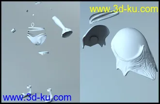 3D打印模型dForce Cirth Outfit for Genesis 8 Female(s)的图片