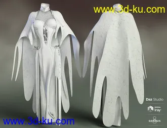 3D打印模型dForce Corveyn Outfit for Genesis 8 Female(s)的图片