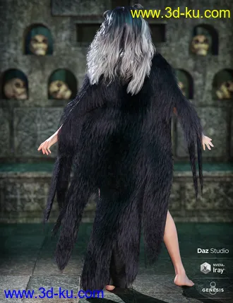 3D打印模型dForce Corveyn Outfit for Genesis 8 Female(s)的图片