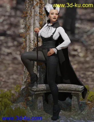 3D打印模型dForce Countessa Outfit for Genesis 8 Female(s)的图片