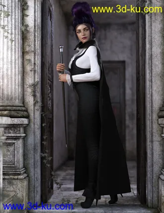 3D打印模型dForce Countessa Outfit for Genesis 8 Female(s)的图片