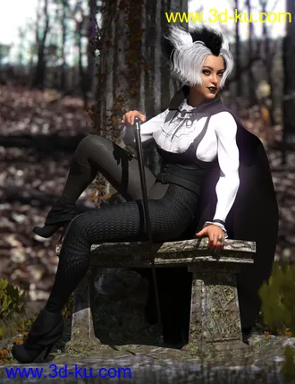 3D打印模型dForce Countessa Outfit for Genesis 8 Female(s)的图片