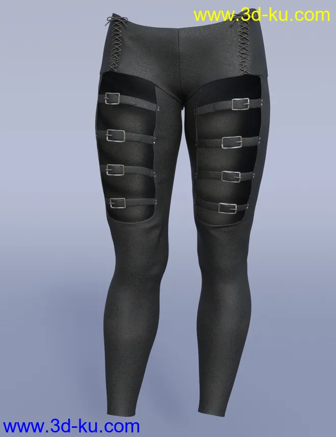 dForce Crimsoneye Outfit Textures模型的图片4