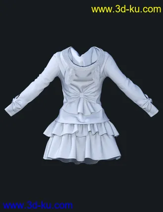 3D打印模型dForce Cute Clothes for Genesis 8 Female(s)的图片