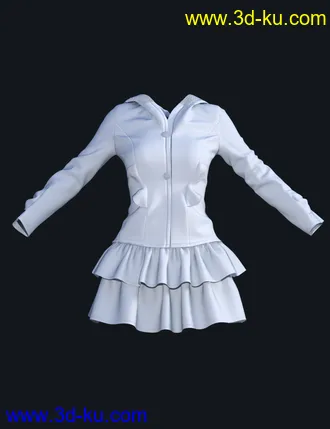 3D打印模型dForce Cute Clothes for Genesis 8 Female(s)的图片