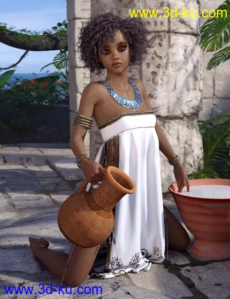 3D打印模型dForce DeNile for Genesis 8 Female(s)的图片