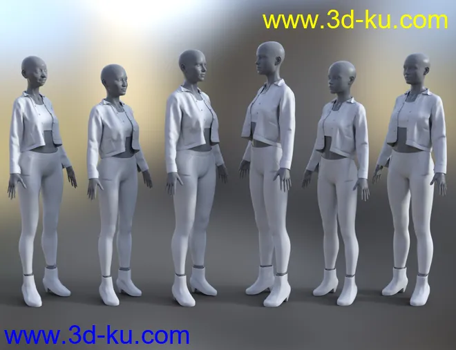 dForce Denim Diva for Genesis 8 Female(s)模型的图片4