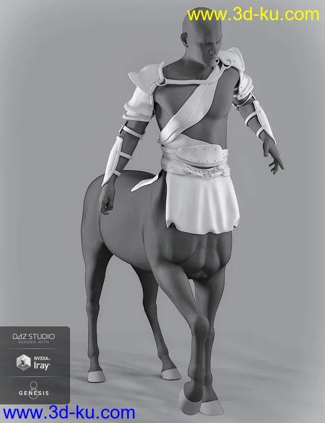 dForce Dimeros Outfit for Centaur 8 Male(s)模型的图片5