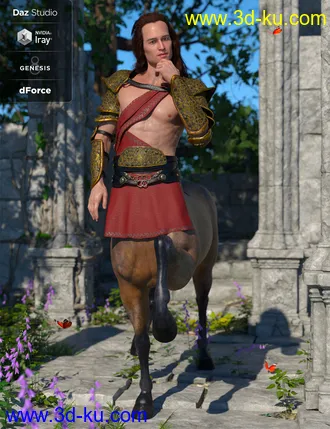 3D打印模型dForce Dimeros Outfit Textures的图片