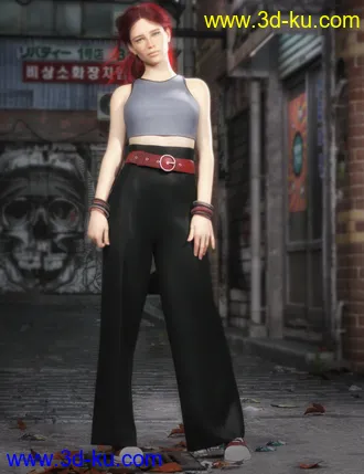 3D打印模型dForce Downtown Attitude for Genesis 8 Female(s)的图片