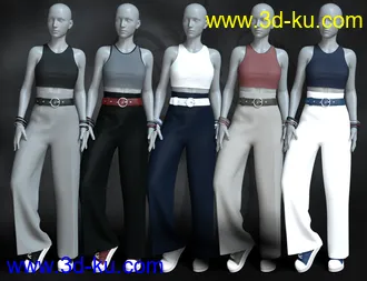 3D打印模型dForce Downtown Attitude for Genesis 8 Female(s)的图片