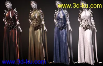 3D打印模型dForce Enchanted Queen Outfit for Genesis 8 Female(s)的图片