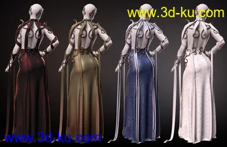 3D打印模型dForce Enchanted Queen Outfit for Genesis 8 Female(s)的图片