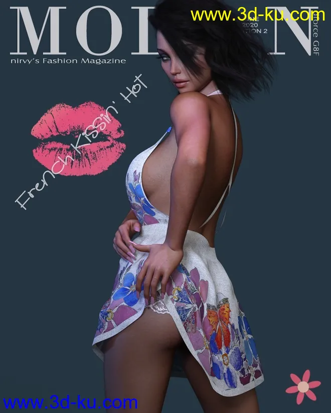 dForce French Kiss G8F模型的图片1