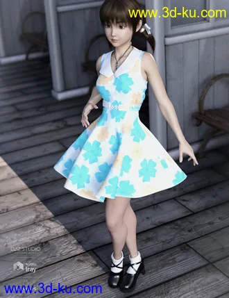 3D打印模型dForce Fresh Summer Outfit for Genesis8 Female(s)的图片