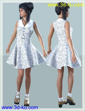 3D打印模型dForce Fresh Summer Outfit for Genesis8 Female(s)的图片