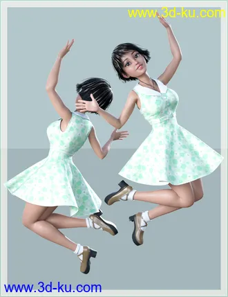 3D打印模型dForce Fresh Summer Outfit for Genesis8 Female(s)的图片