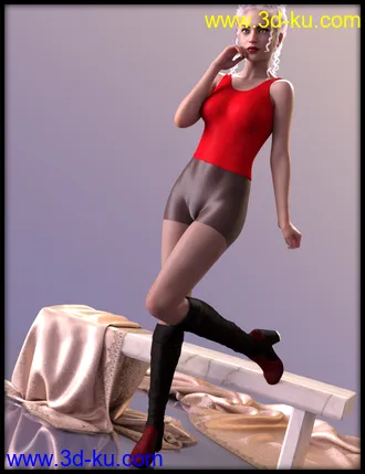 3D打印模型dForce Frost X Fashion for Genesis 8 Female的图片