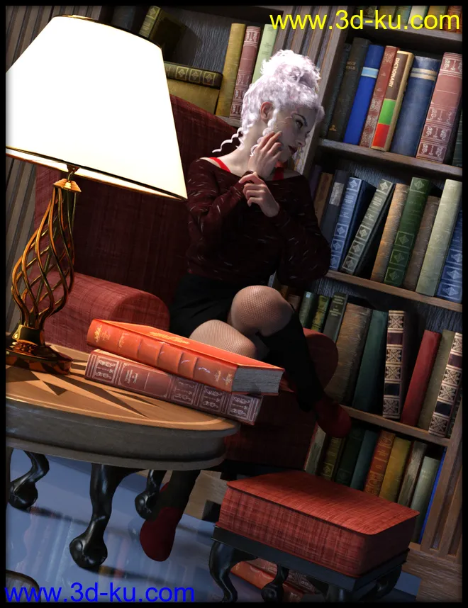 dForce Frost X Fashion for Genesis 8 Female模型的图片6