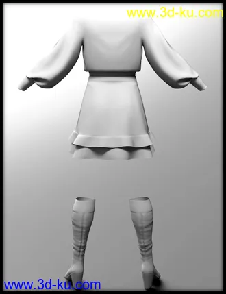 3D打印模型dForce Frost X Fashion for Genesis 8 Female的图片