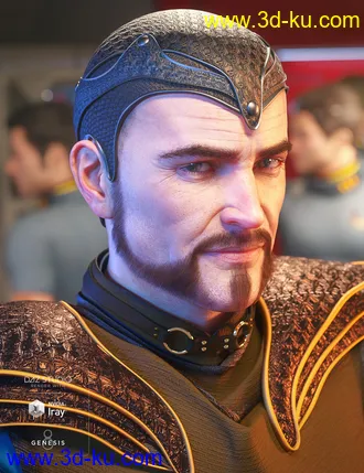 3D打印模型dForce GIS Commander for Genesis 8 Male(s)的图片