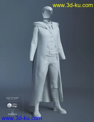 3D打印模型dForce GIS Commander for Genesis 8 Male(s)的图片