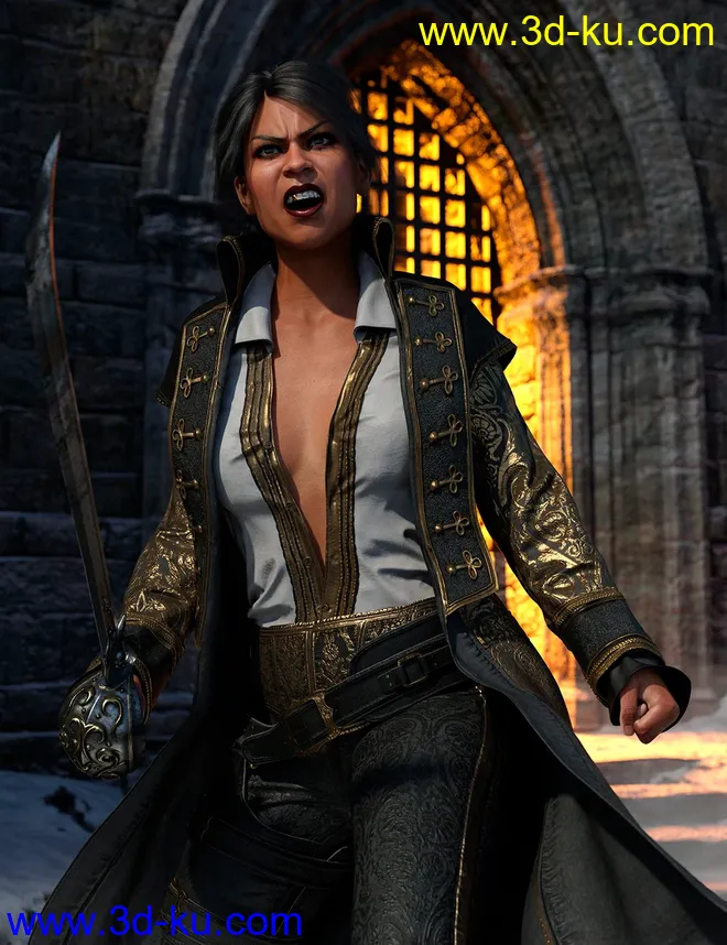 dForce Giuro Vendetta HD Expansion Pack模型的图片1