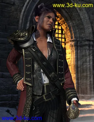 3D打印模型dForce Giuro Vendetta HD Expansion Pack的图片