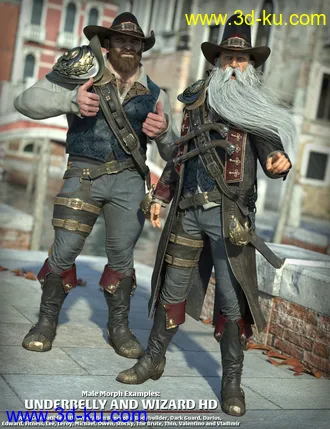 3D打印模型dForce Giuro Vendetta HD for Genesis 8的图片