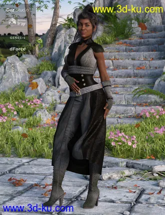 3D打印模型dForce Greenborough Adventure Outfit Textures的图片