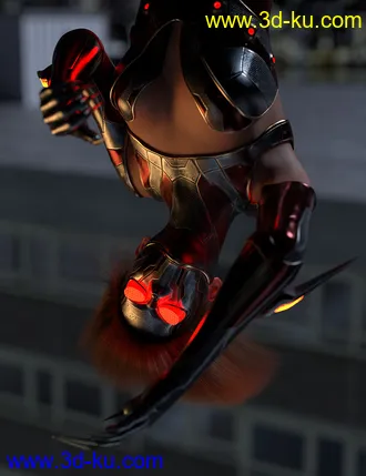 3D打印模型dForce Hair Oso Bob for Genesis 8 Female(s)的图片