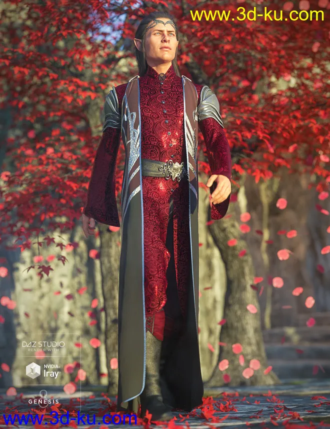 dForce High Elf - Galadriel模型的图片5