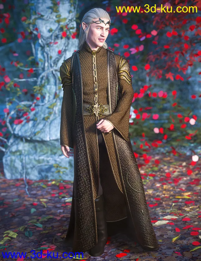 dForce High Elf for Genesis 8 Male(s)模型的图片1