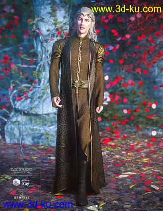 3D打印模型dForce High Elf for Genesis 8 Male(s)的图片