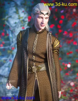 3D打印模型dForce High Elf for Genesis 8 Male(s)的图片