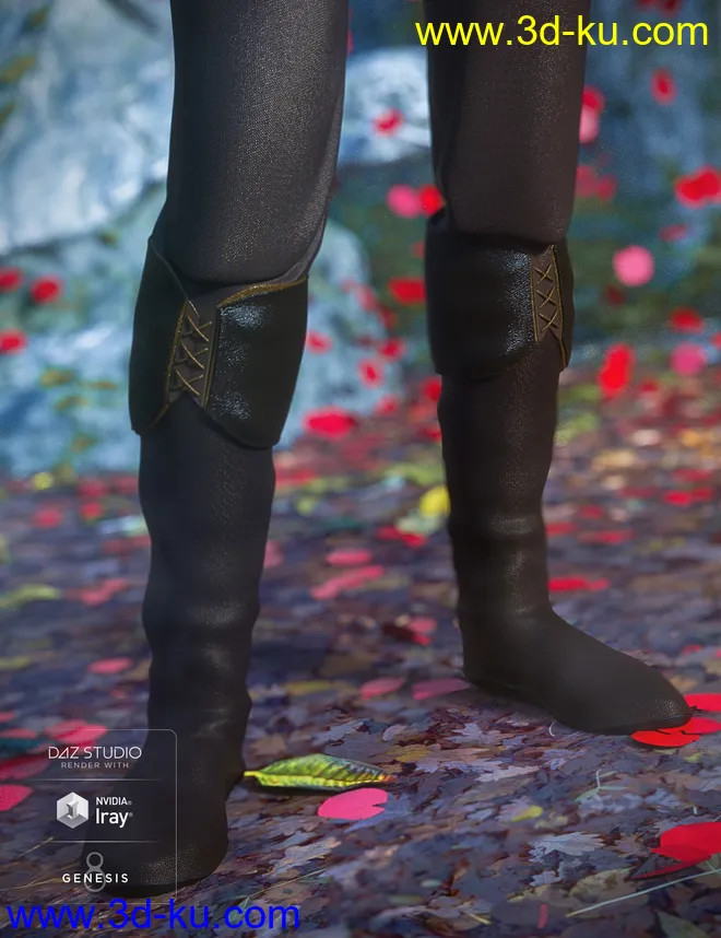 dForce High Elf for Genesis 8 Male(s)模型的图片6