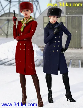 3D打印模型dForce Incognito Outfit Textures的图片