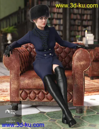 3D打印模型dForce Incognito Outfit Textures的图片