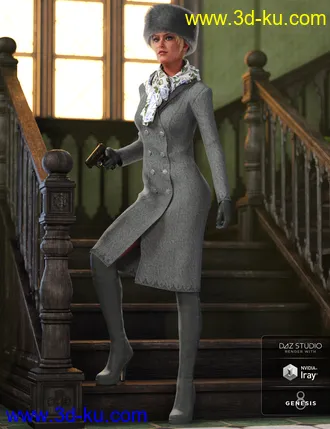 3D打印模型dForce Incognito Outfit Textures的图片
