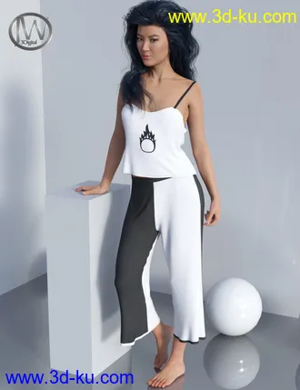 3D打印模型dForce JW Clothes Pack 2 for Genesis 8 Female(s)的图片
